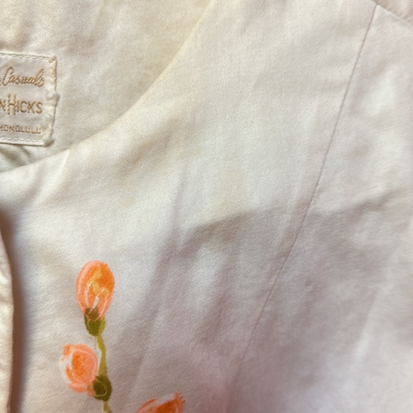 Hawaiian casuals by Stan Hicks made in Honolulu vintage original pockets - Picture 5 of 7